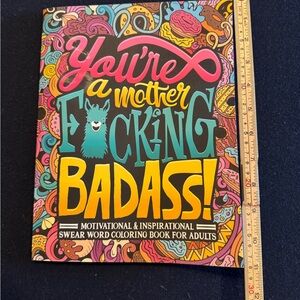Colorful Adult’s Motivational Coloring Book